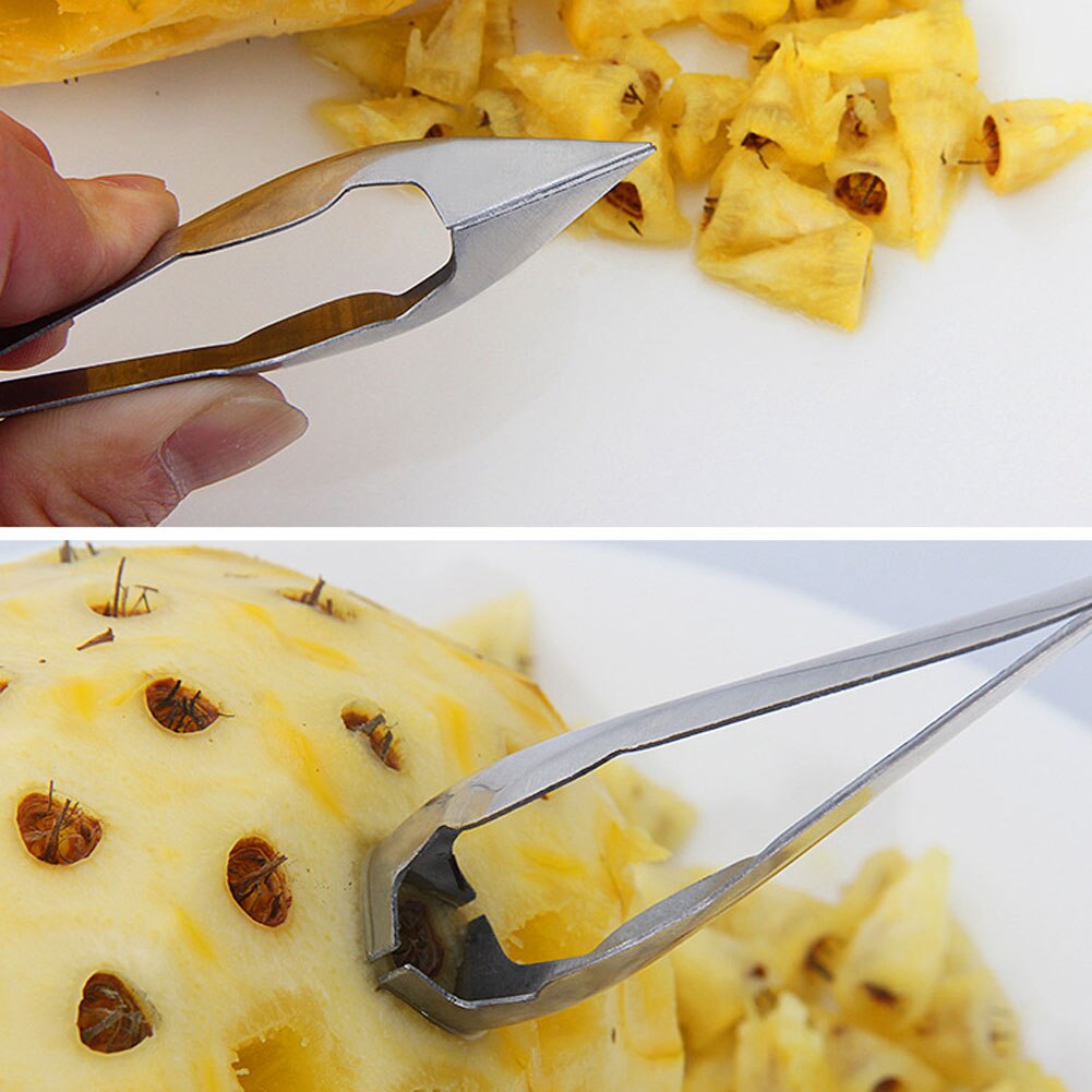 Ananas Dunschiller Corer Snijmachines Clip Cutter Ananas Mes Nuttig Fruit Fruit Salade Gereedschap keuken accessoires