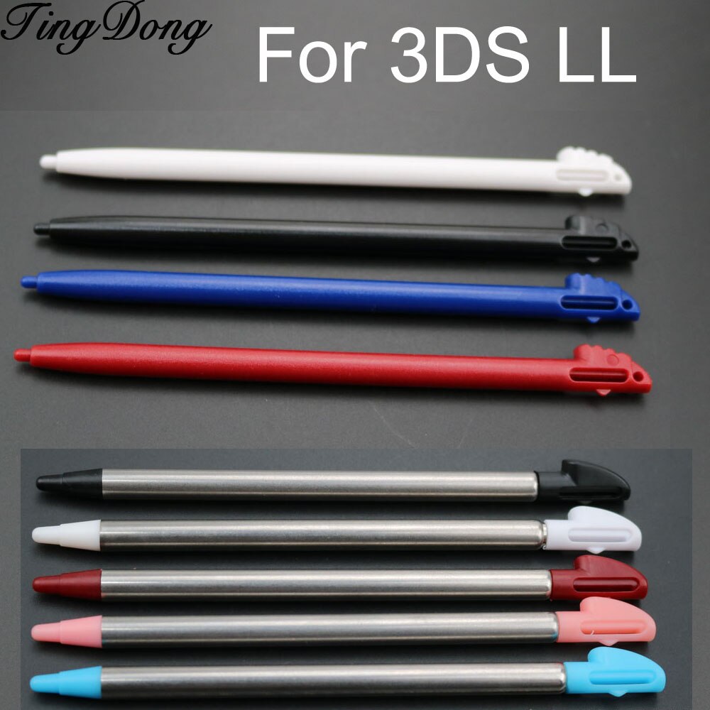 TingDong 1 pc Multi-color Plastic Touch Screen Stylus Pen Draagbare Pen Potlood Touchpen Set voor Nintendo Voor 3DS XL LL Accessoire