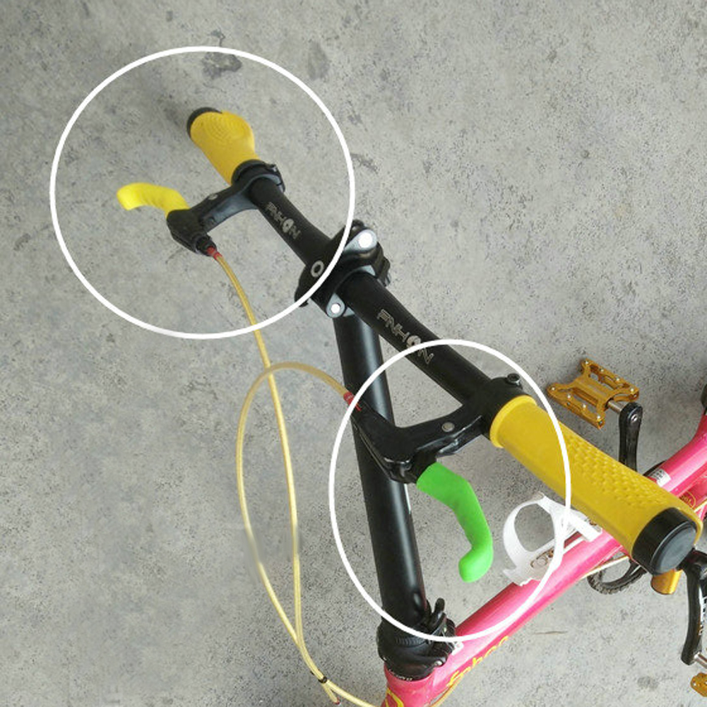Poignée de frein en silicone pour vélo route et montagne,couverture protection de manchon, type universel, 1 pièce,