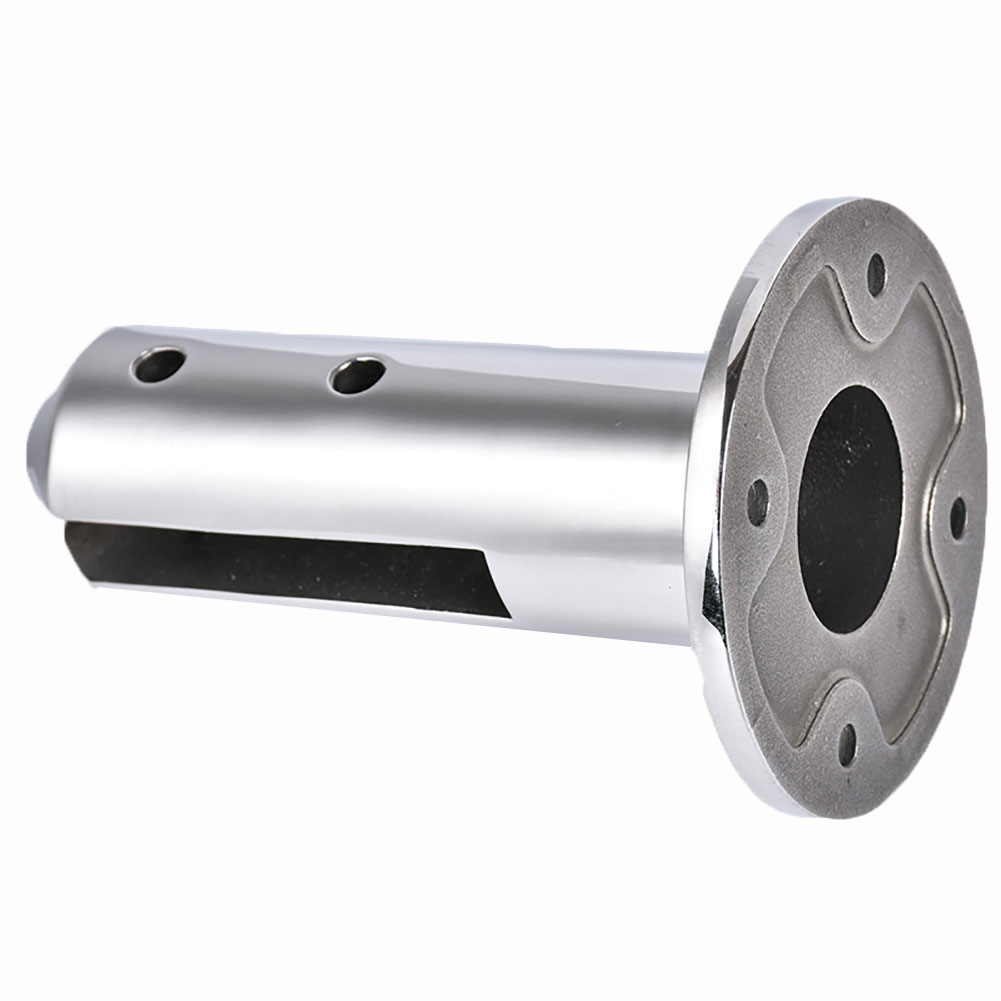 Glass Clamp Stainless Steel Pool Fence Round Bracket Support Shelf Holder For Glass / Wood Shelves Glass Clamps