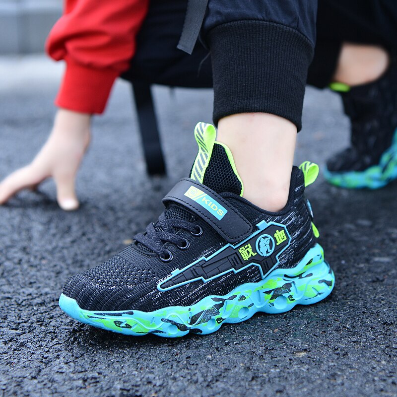 Kids Sneakers Boys Student Running Shoes Light Breathalbe Casual Children Shoes Boy Sport Shoes Chaussure Enfant