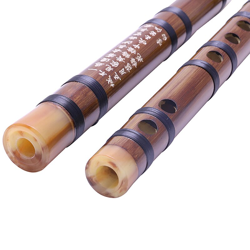 ELOS-Traditional Handmade Pluggable Chinese Woodwind Musical Instrument Bamboo Flute/Dizi in G Key