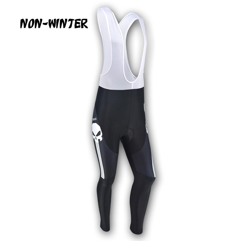 Nowa pozycja BXIO niestandardowe spodnie rowerowe 3D żel Podkładka wiatroszczelna wioślarz szczyt długie spodnie jesień zawodowiec zespół Pantalones De Ciclismo 024-J: Xl