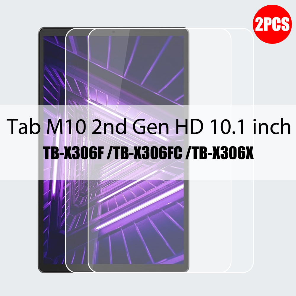 Protector de pantalla de vidrio templado para Lenovo TAB M10 2nd 3rd Plus M9 M8 Y700 Legion P11 Pro Xiaoxin Pad, accesorios para tableta, 2 uds.