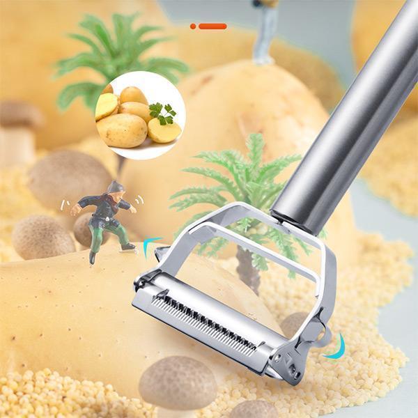 Stainless Steel Multi-function Vegetable Peeler & amp Cutter Julienne Peeler Potato Carrot Grater Kitchen Peeler Kit Tool
