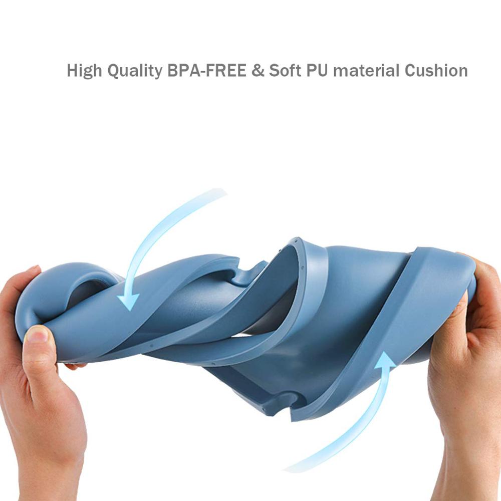 Amtoy Baby Zindelijkheidstraining Wc-bril Met Zachte Kussen Handgrepen, Haute Collectie, dubbele Anti-Slip En Splash Guard