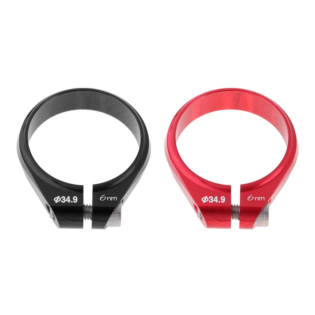 Road Bike MTB Seat Post Clamp 31.8/34.9mm Seatpost Clamps Seats Tube Clips