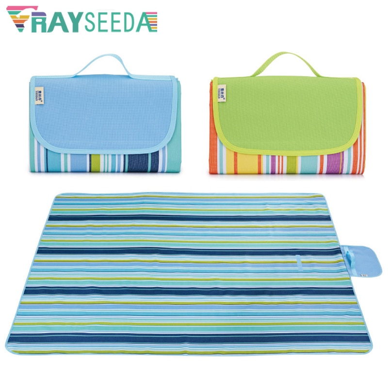 145*80cm 145*200cm Folding Waterproof Camping Mat Portable Outdoor Travel Picnic Blankets For Climbing Hiking Beach