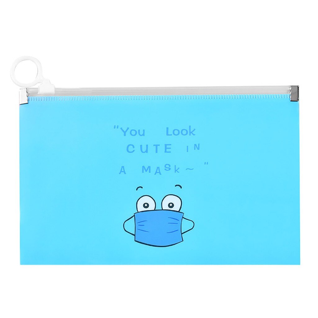 Waterproof Portable Face Masks Organizer Foldable Cleaning Bags 4pc Organizer Storage Box Home Case Protection Пыленепроницаемый