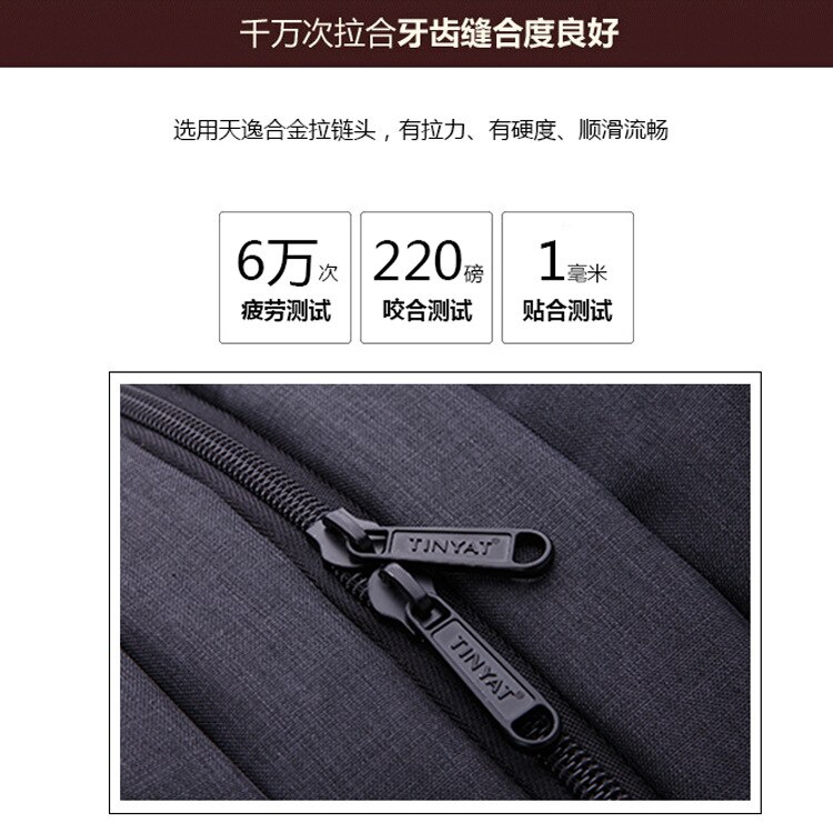 Reistas Business Travel Hand Reistas Effen Kleur Mannen Waterbestendig Doek Tas 15-Inch Een -Schouder Rugzak
