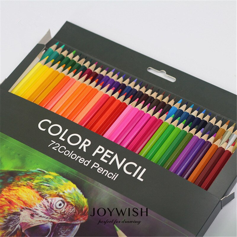 JOYWISH 72 colored Pencil Lapis De Cor Professionals Artist Painting Oil Color Pencil For Drawing Sketch Art Supplies