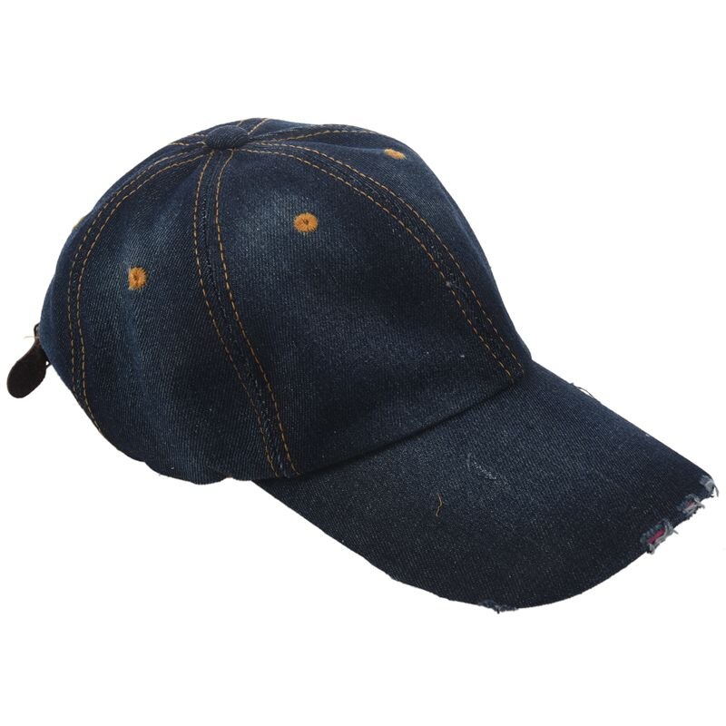 Menn kvinner sport hatt uformell denim baseball ball lokk sol unisex vanlige hattemaker