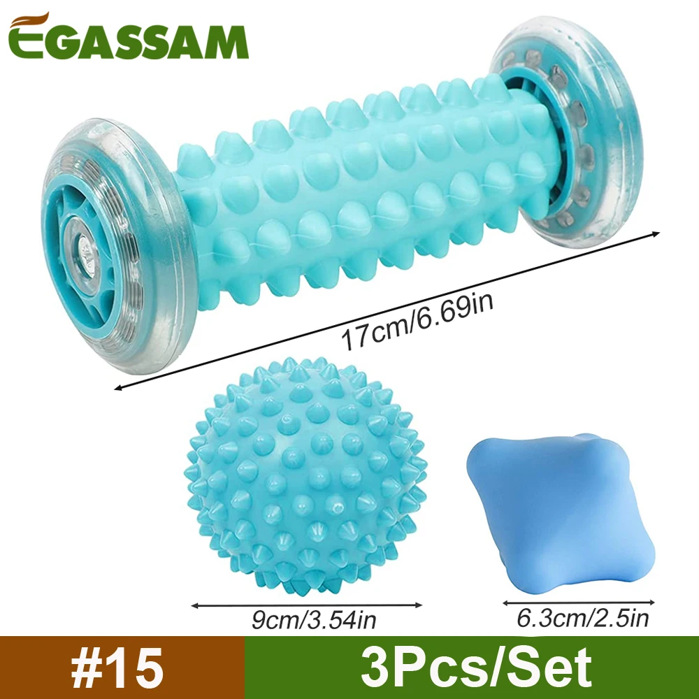 Massage Bal-Voet Pijn Therapie Kit-Plantaire Fasciitis, Hielspoor, Pijnlijke Spieren, Trigger Point - Back, Arm, Nek, Schouder, Been: Black