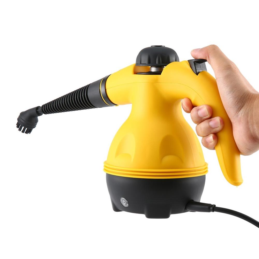 Multi Purpose Electric Steam Cleaner Portable Handheld Steamer Household Cleaner Attachments Kitchen Brush Tool