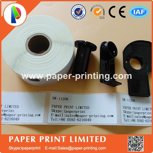 6 x Rolls Brother Compatible Labels DK-11208 38x90mm,400 labels per roll DK 11208, DK 1208 Address Label etiquette Thermal paper