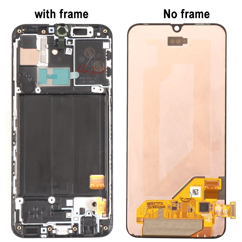 Original 5.9 &#39;&#39;AMOLED LCD Anzeige mit berühren Bildschirm Digitizer Montage für Samsung Galaxis A40 A405 Reparatur Teile