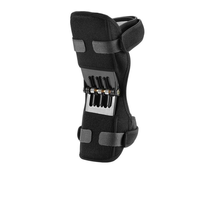 Genouillère soutien articulaire genouillères respirant antidérapant genouillères de levage de puissance rebond ressort Force genou Booster jambe protecteur: 1Pcs