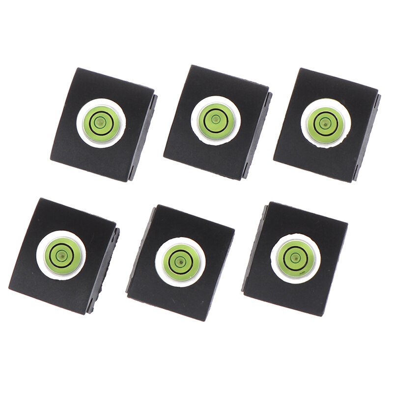 1pc camera-accessoires flitsschoen beschermkap met waterpas