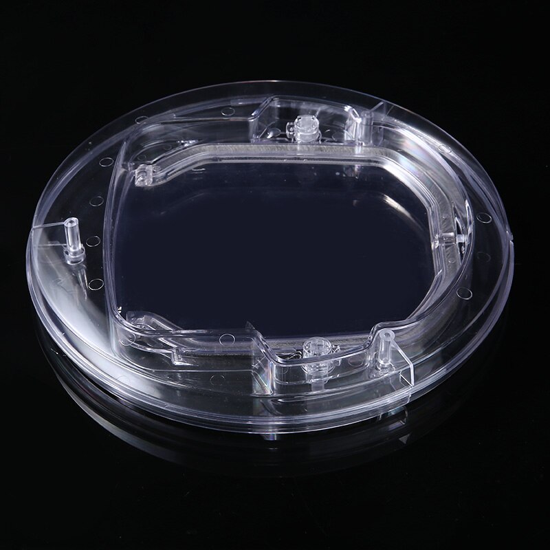 Pet Cat Dog Flap Door 4-Ways Round Transparent Pet Flap Door For Screen Glass Window Entry Exit Pet Door Controll Direct