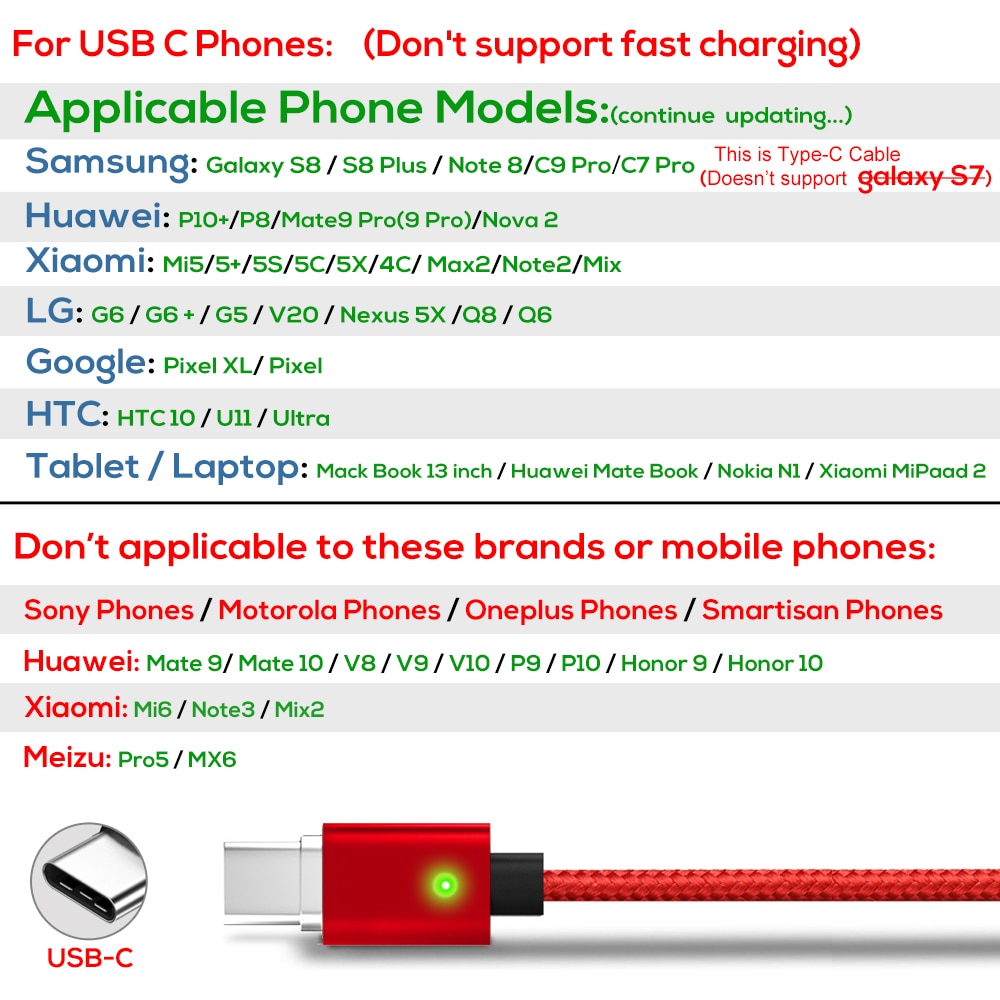 Topk f-line magnetisk mikro usb kabel & usb typ c kabel data sync nylon flätad led indikator magnet laddar kabel usb c