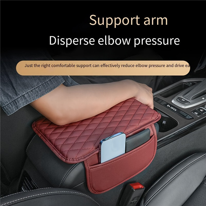 Auto Armlehne matt Mittel konsole Armlehne Schutz kissen Universal- Auto Armlehnen Aufbewahrung sbox Abdeckung Pad Auto Anti Verschmutzung