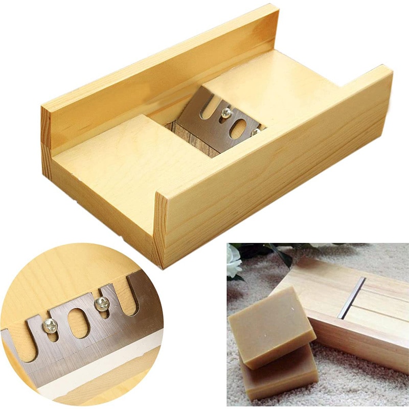 1Pc en bois biseau lame tranchante savon biseau rabot bougie moule Cutter pour bricolage artisanat faisant outil