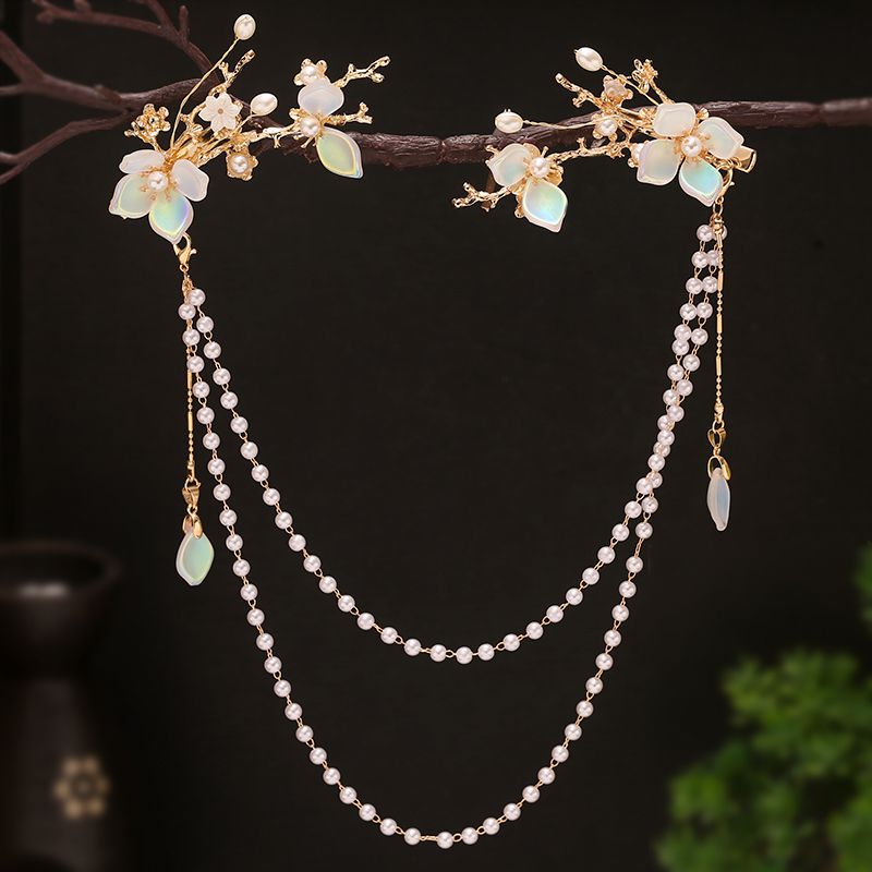 Chinesische haarnadel mit quasten, haarspangen, hanfu-haarschmuck, haarschmuck für damen, vintage-haarschmuck aus dem orient, schmuck
