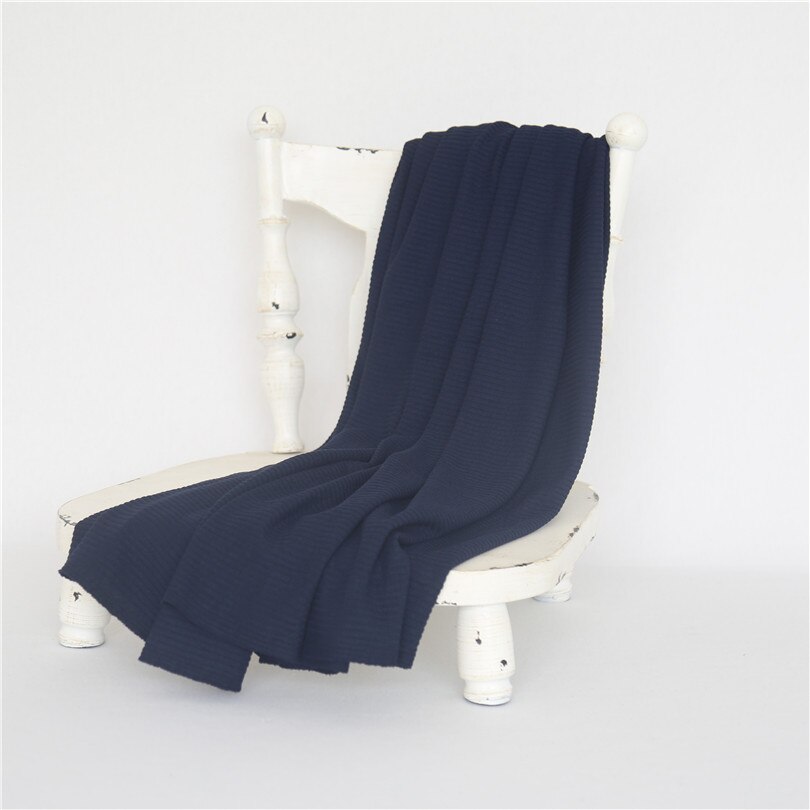 Sækkestol tæppe nyfødt udgør stof baggrund til nyfødt fotografering rekvisitter strik stræk tæppe baggrund fotoshoot: Tæppe h