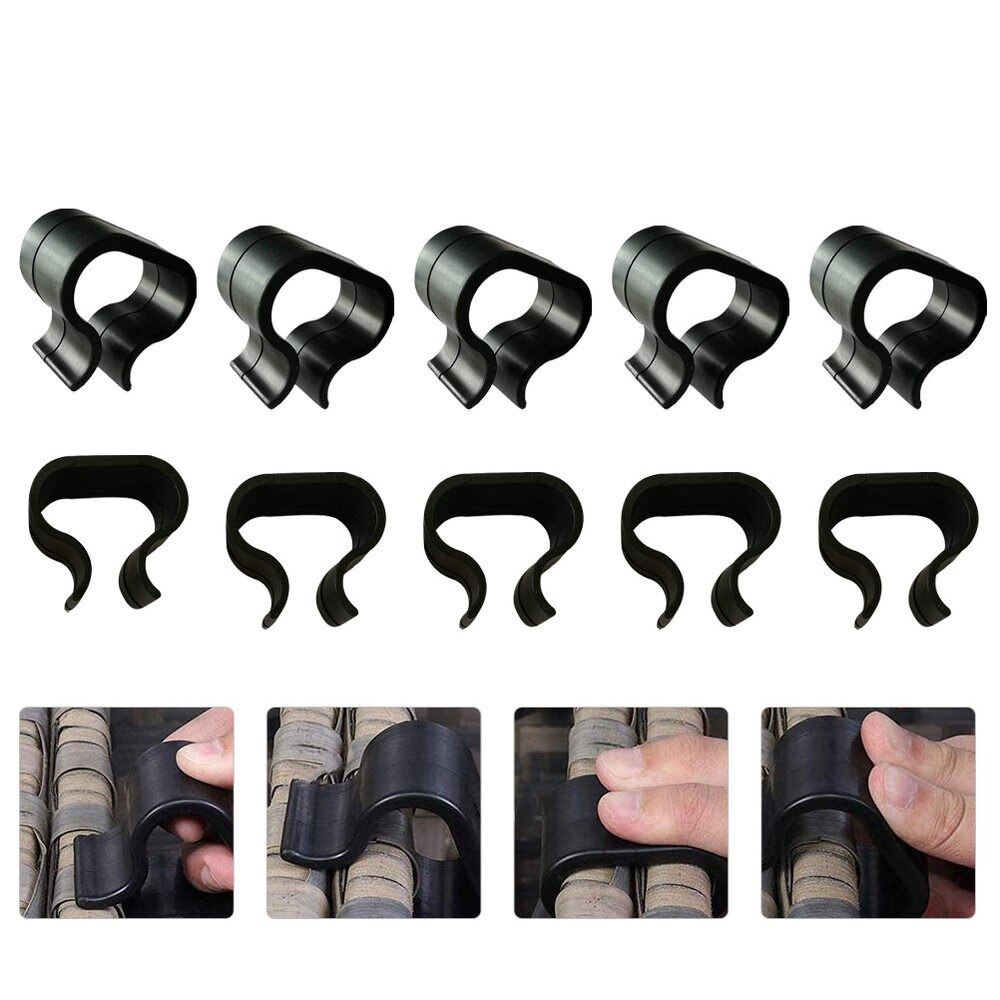 10pcs Outdoor Patio Wicker Furniture Alignment Clips Rattan Chair Fastener Clips