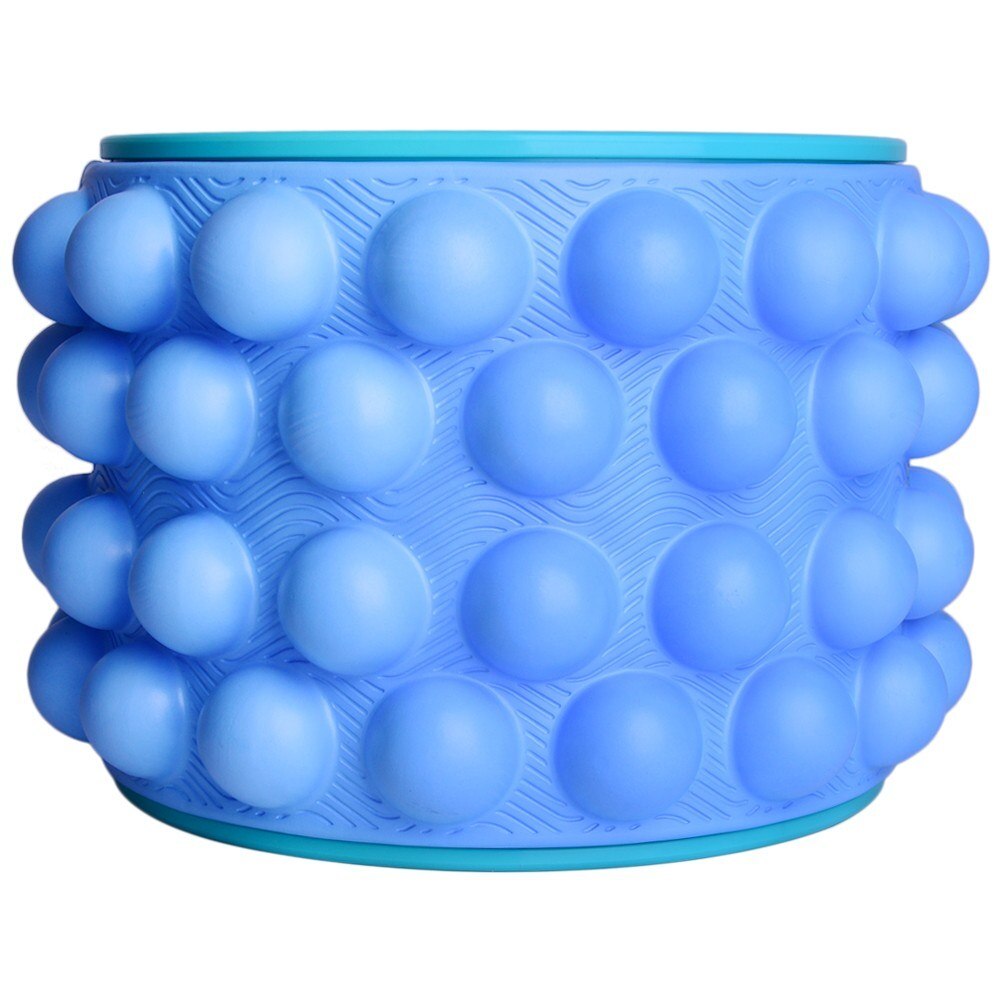 2-in-1 Yoga Wheel Set with Spiky Ball for Deep Tissue Massage & Fasciitis Relief