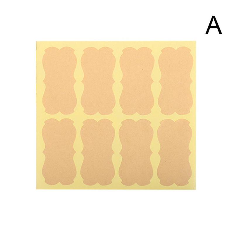 Pizarra adhesiva borrable para cocina, etiquetas organizadoras de tiza, tarros, L2S6 pizarra negra, 5x3,5 cm, 4/10 Uds.: A / 10pcs