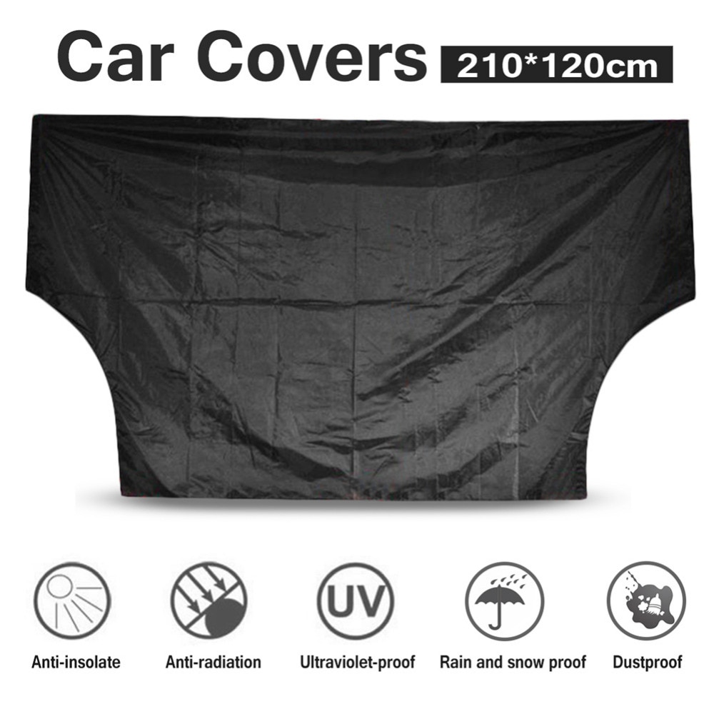 Paraplybetræk forrudebetræk varme solskærm anti sne frost isskjold støvbeskytter isfrost vinter 210*120cm