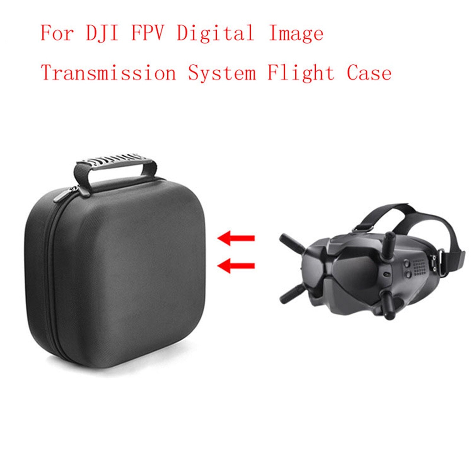 Anti-Shock Storage Bag Portable Case Suitable for DJI FPV digital image system flight glasses anti protective case