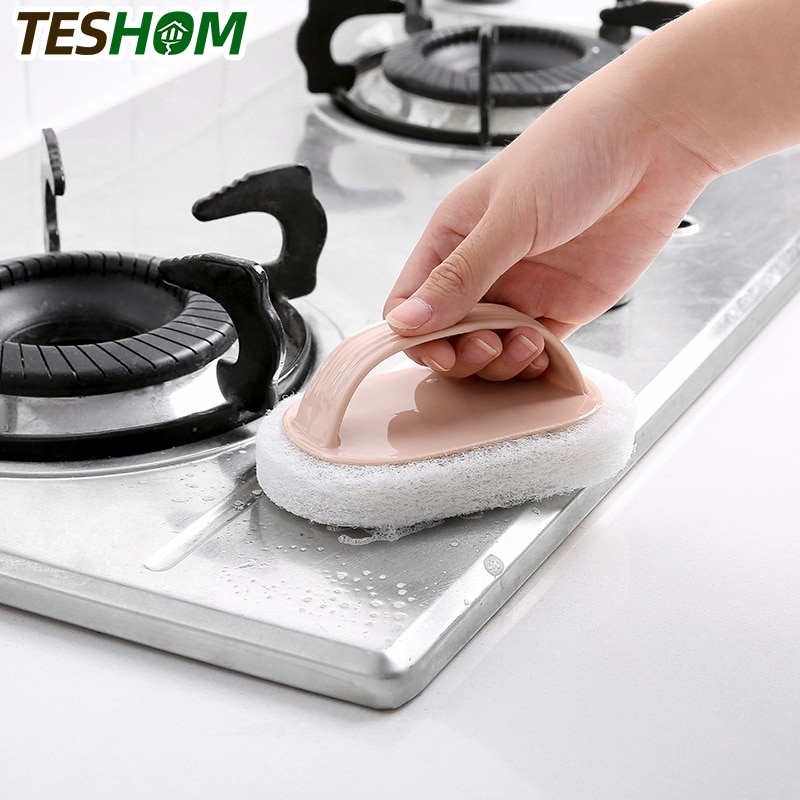 Cleaning Strong Decontamination Bath Brush Magic Sponge Eraser Cleaner Cleaning Sponges for Kitchen Bathroom Cleaning Tools