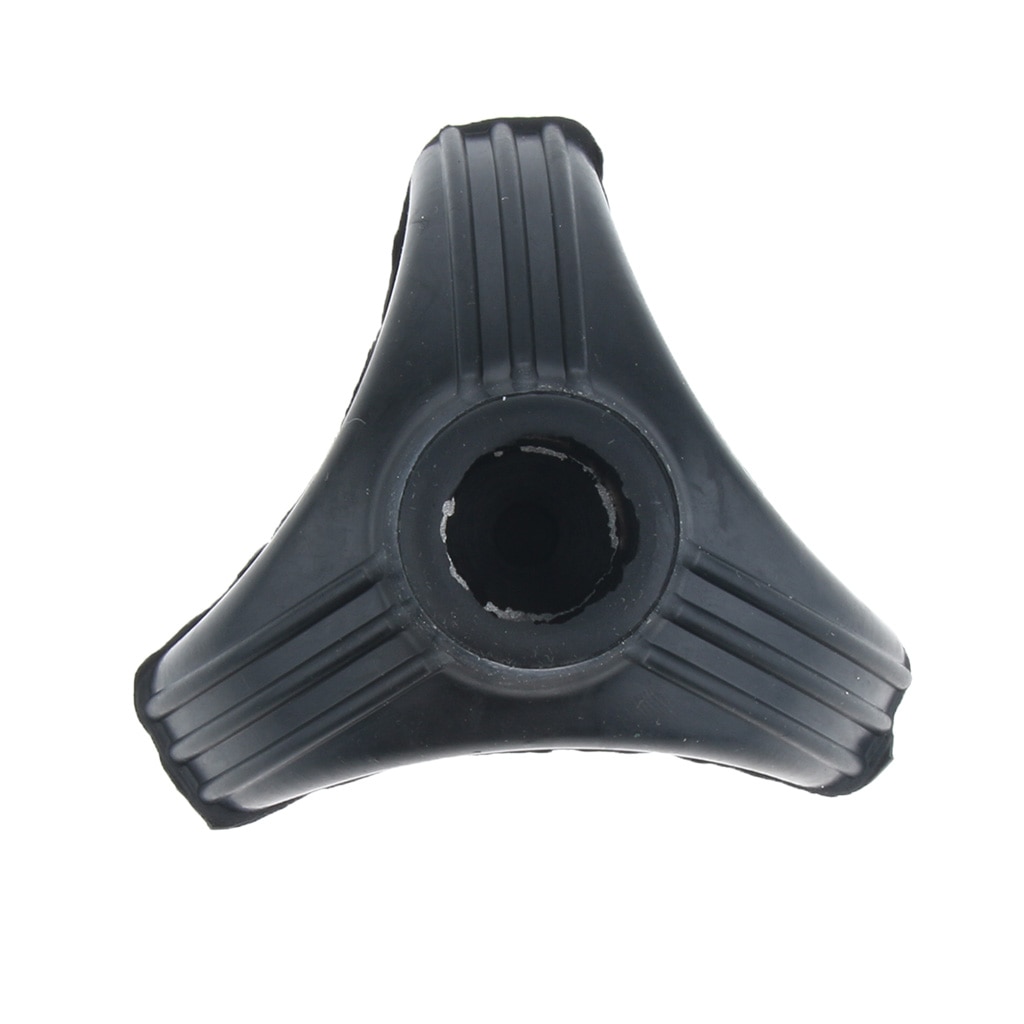 Punta de repuesto de goma antideslizante para trípode, para bastón, muletas, 19mm