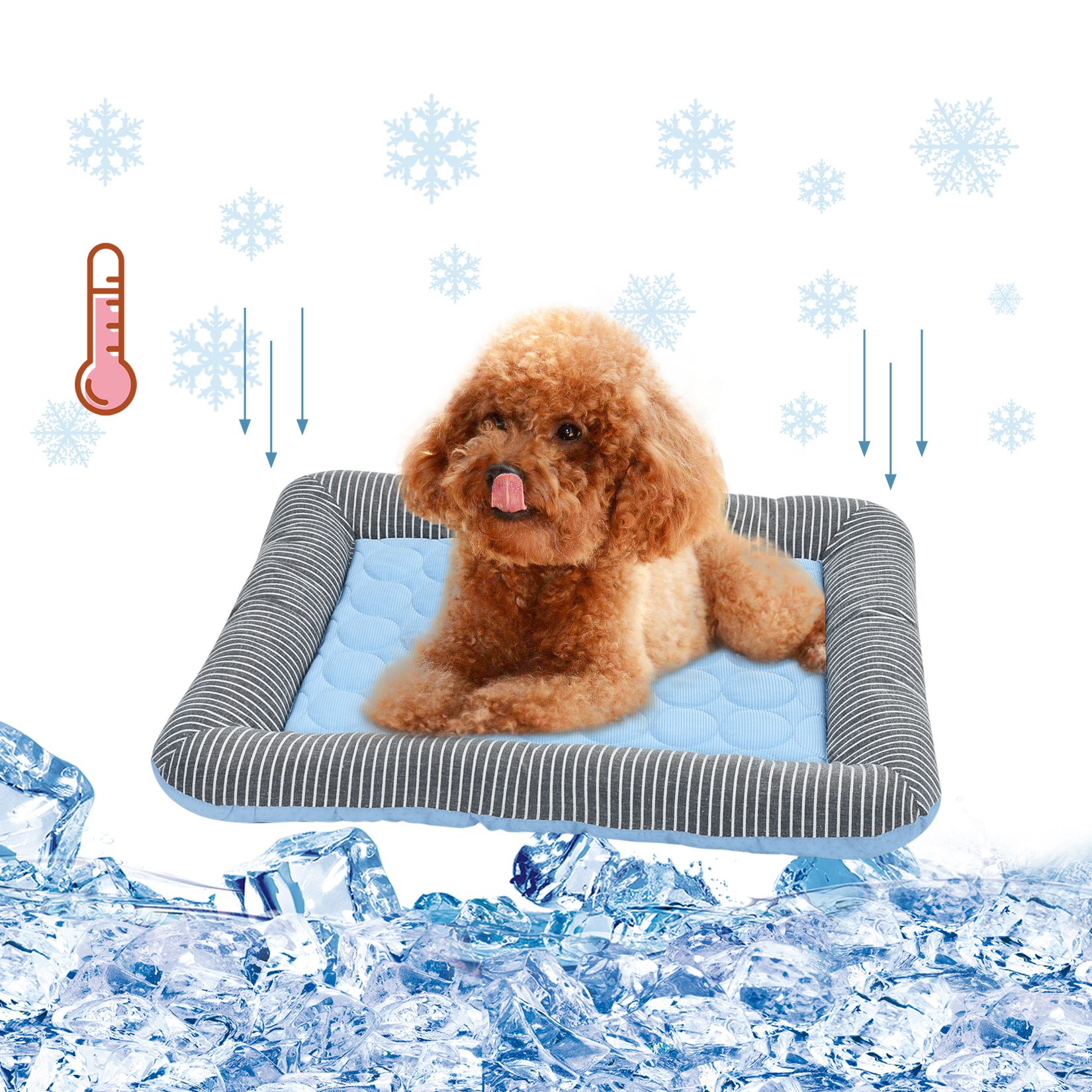 Łóżko dla psa maty robić spania dla zwierząt lato fajne łóżko dla psów mata nakładka chłodząca poduszka szczeniak kotek miękkie łóżko robić spania hodowla fajne dla mały kot placki