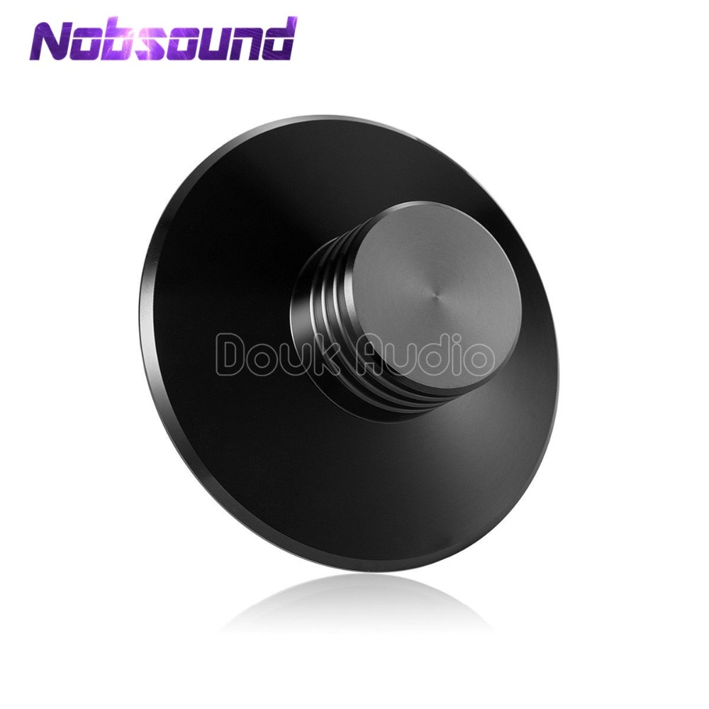 Nobsound dysk aluminiowy stabilizator winylowa płyta długogrająca gramofony metalowy waga/zacisk gramofon akcesoria