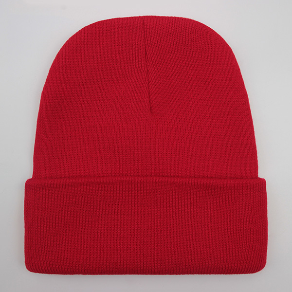 Solid Unisex Beanie Autumn Winter Wool Blends Soft Warm Knitted Cap Men Women SkullCap Hats Gorro Ski Caps 24 Colors Beanies: Dark Grey