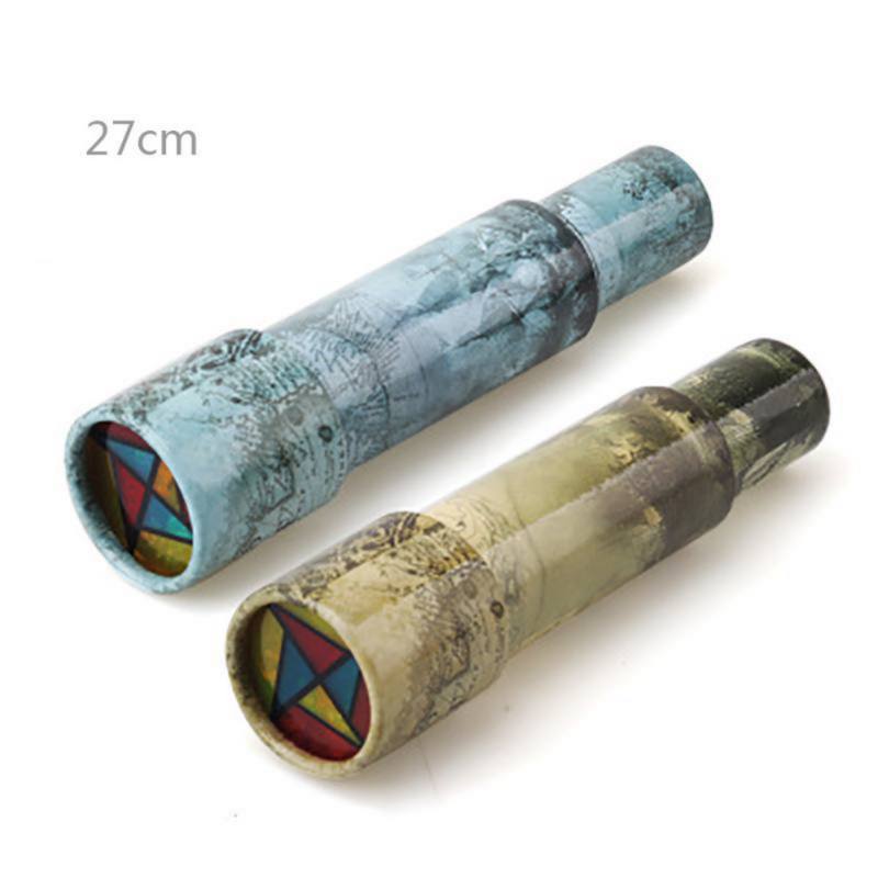 30/27/21Cm Kids Schaalbare Roterende Kaleidoscopes Geavanceerde Rotatie Verstelbare Fancy Kleur Wereld Kinderen \ 'S Speelgoed autismtoys: WHITE