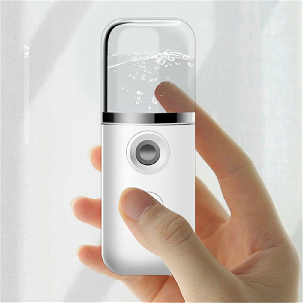 Humidifier Vaporizer Portable Diffuser Water Alcohol Sanitizer Oil Rechargeable Easy to Carry Summer Water Supply Beauty