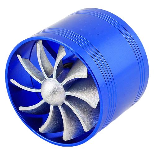Universele Gas Fuel Saver Single Propeller Fan Air Intake Turbinea Turbo