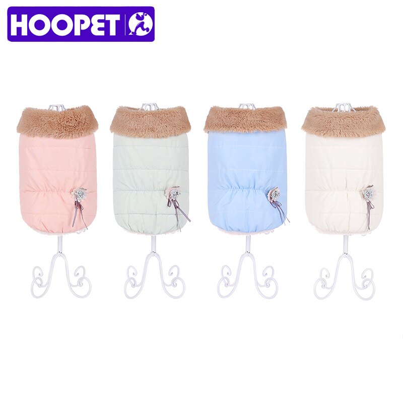 HOOPET Pet Dog Clothes For Dog Winter Clothing Cotton Warm Cloth for Dogs Thickening Product Dogs Coat Jacket Puppy Chihuahua