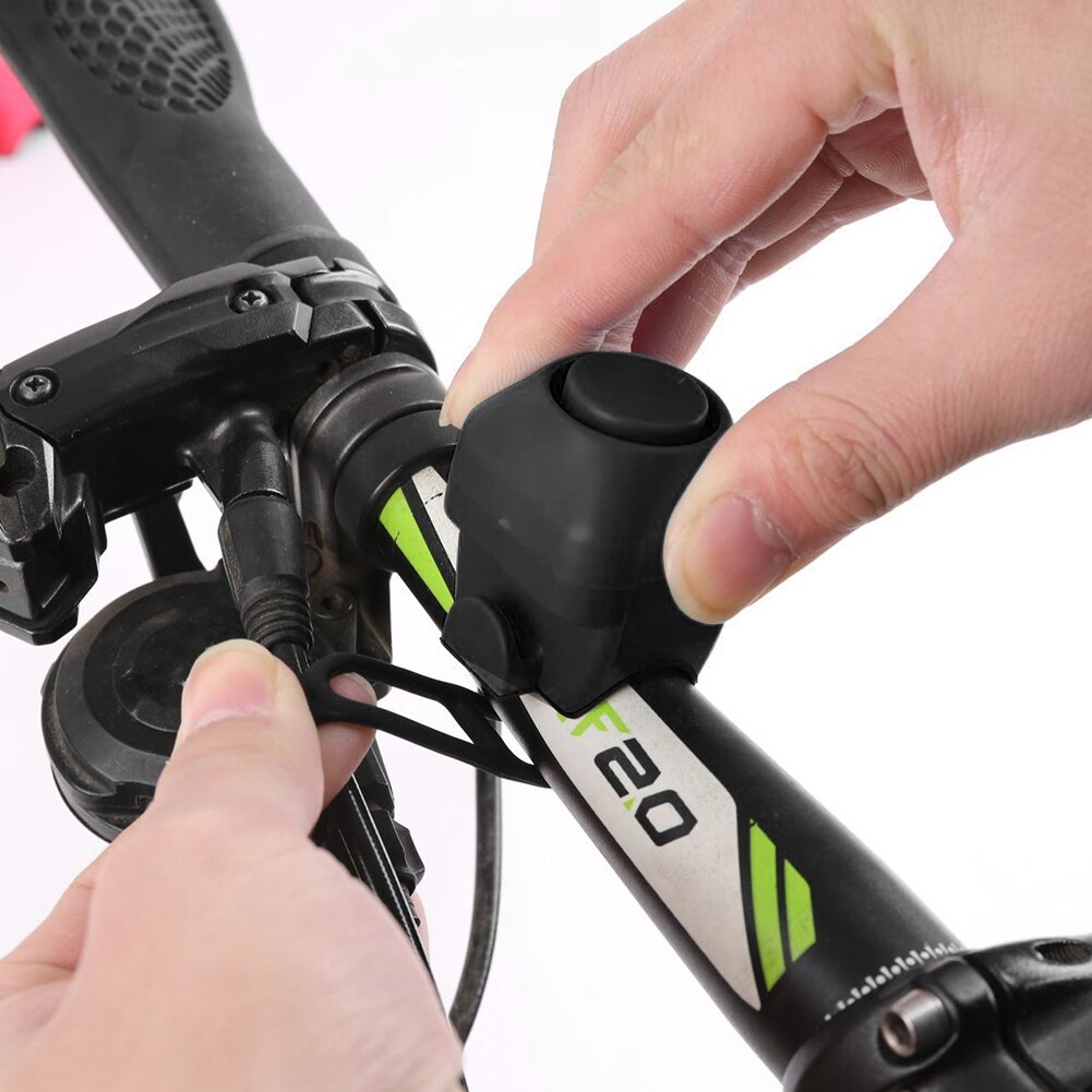 ABS Fixed Gear Folding Bike Horns MTB Bike Handlebar Alarm Bells Loud Volume Electric Bicycle Bell Cycling Supplies