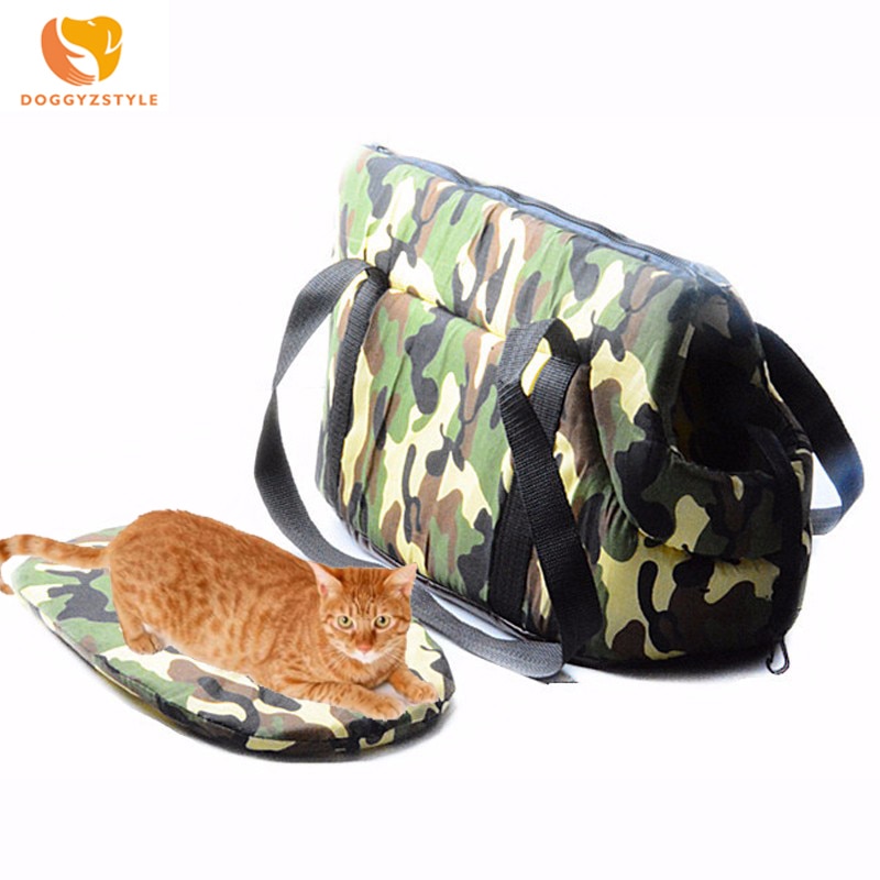 Pet Dog Carrier Puppy Hond Kat Schoudertassen Die Outdoor Reizen voor Kleine Honden Huisdieren Zachte Rugzak Huisdier Producten DOGGYZSTYLE