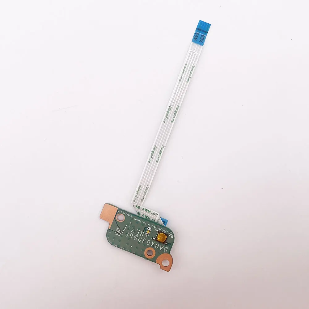 For HP ProBook 450 G4 450 G3 455 G3 470 G4 455 G4 Power Button Board Cable switch Repairing Accessories DA0X83PB6D0 DA0X63PB6F0: RED