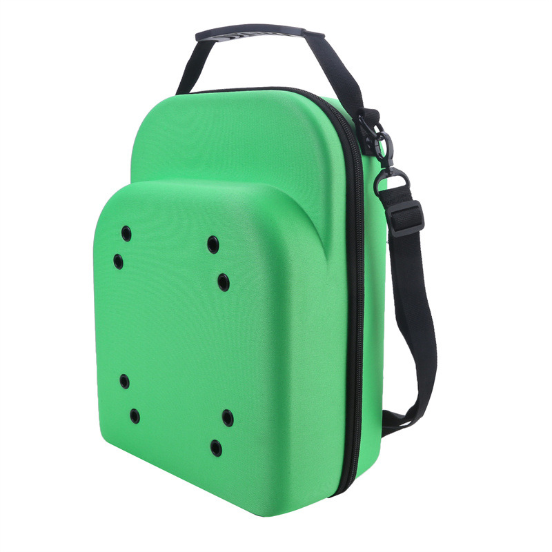 Sac de voyage pour chapeau de Baseball unisexe, étui pour casquette de Baseball, boîte de transport de rangement de Sport de , sacs de transport EVA de couleur unie: green