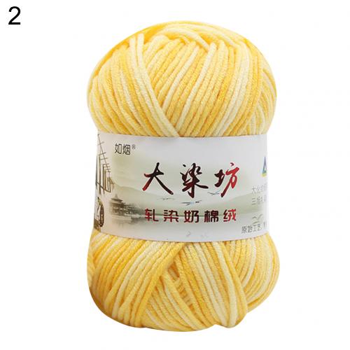 95m Cotton Knitting Yarn Crochet Yarn For Knitting Wool Yarn Warm For Kids Hand Knitted Yarn for Blanket Sweater: 02