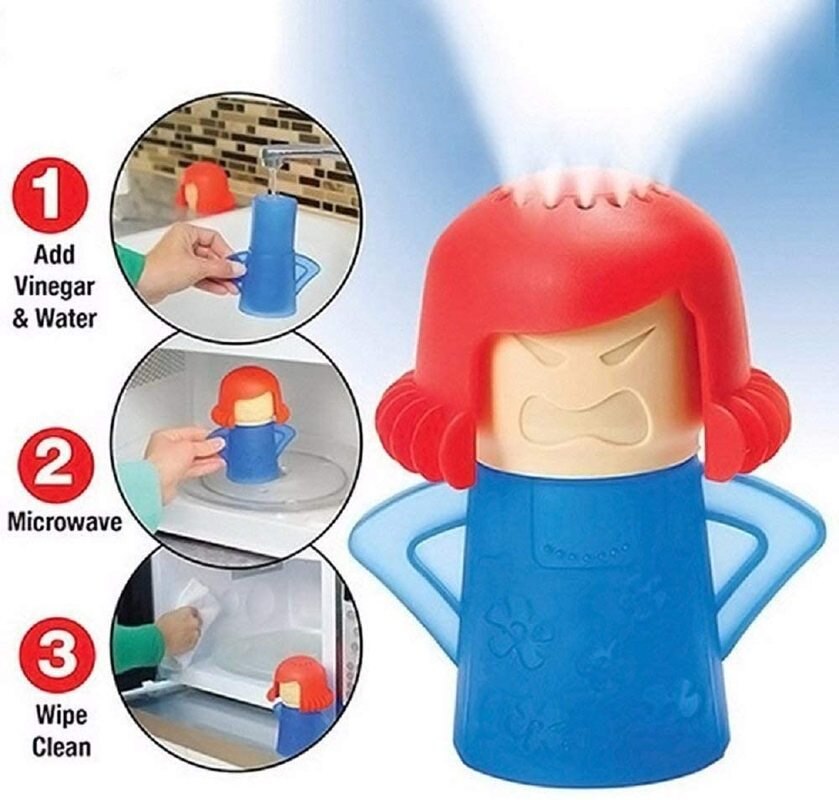 Angry Mama Magnetron Stoomreiniger Magnetron Stoomreinigers Schoon In Minuten Reinigt Voeg Azijn En Water