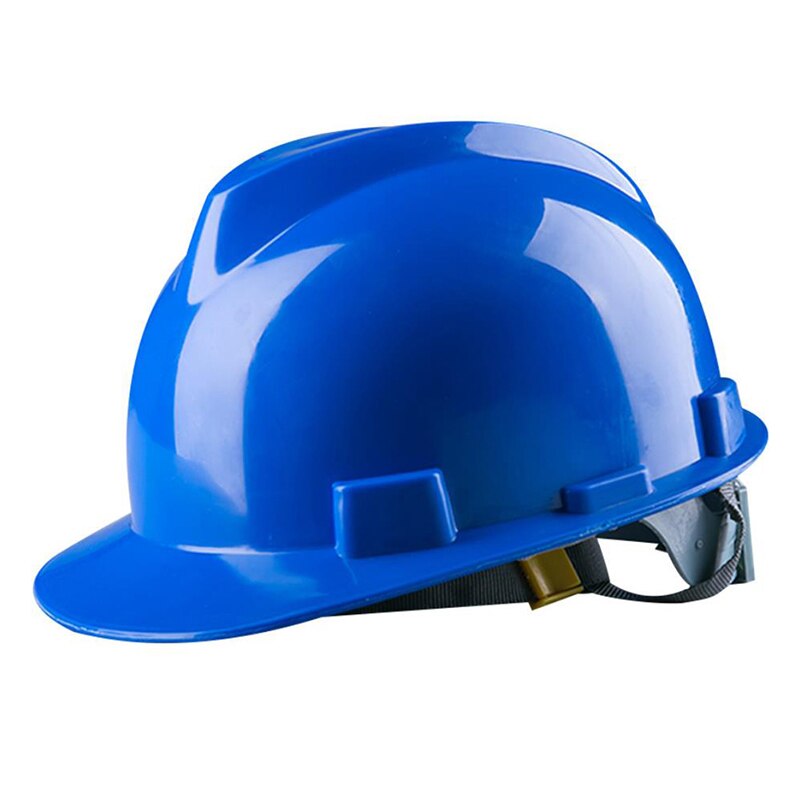 Safety Protective Hard Hat Construction Safety Work Equipment Helmet Adjustable: Blue