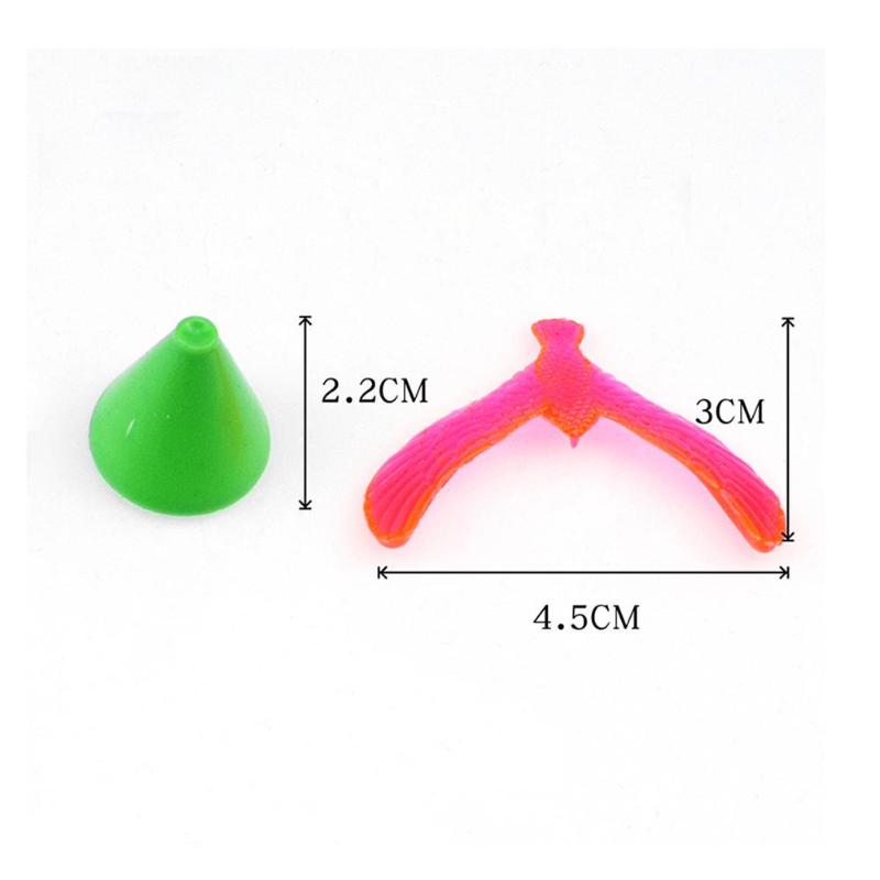 Praktische Joke Speelgoed Plastic Mini DIY Balanceren Vogel Speelgoed Bureau Ambachten Display Decor Kinderen Cadeau Stijl Speelgoed
